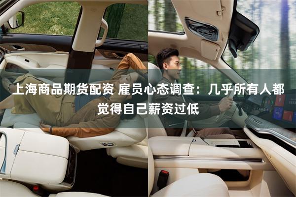上海商品期货配资 雇员心态调查：几乎所有人都觉得自己薪资过低